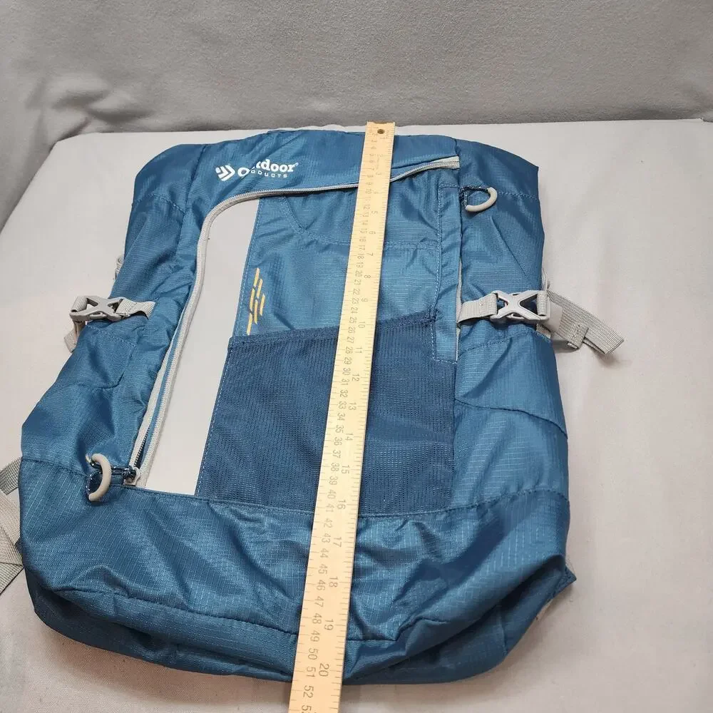 Outdoor Products Teal Waterproof Inside and Outside‎ Pockets Backpack